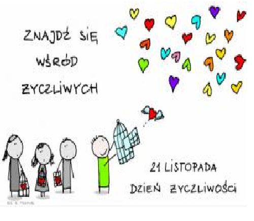ŚWIATOWY DZIEŃ ŻYCZLIWOŚCI – 21 listopada 2020